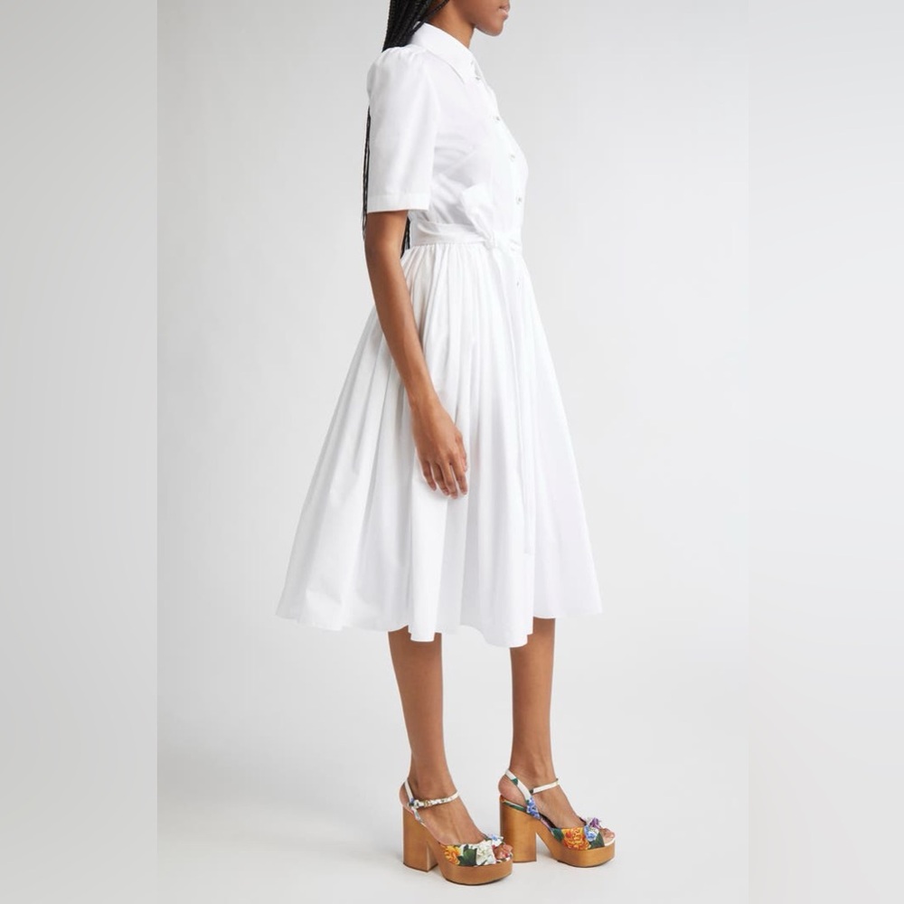 Dolce & Gabbana Cotton Calf Length Shirt Dress - Picture 3 of 8